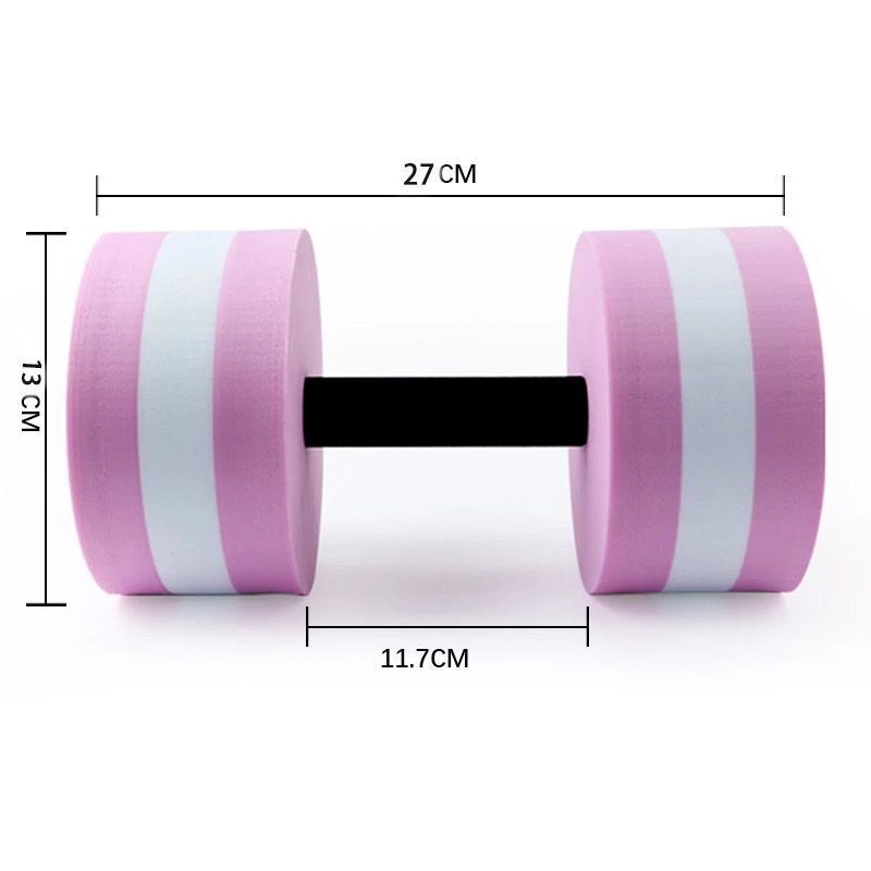 Water Dumbbell EVA Dumbbell Water Floating Round Buoyancy Dumbbell Aqua Dumbbell Postoperative Rehabilitation