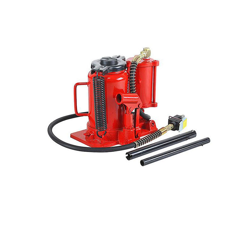 2t-50t Air Hydraulic Bottle Jack - Pneumatic Manual Dual Lift Tool