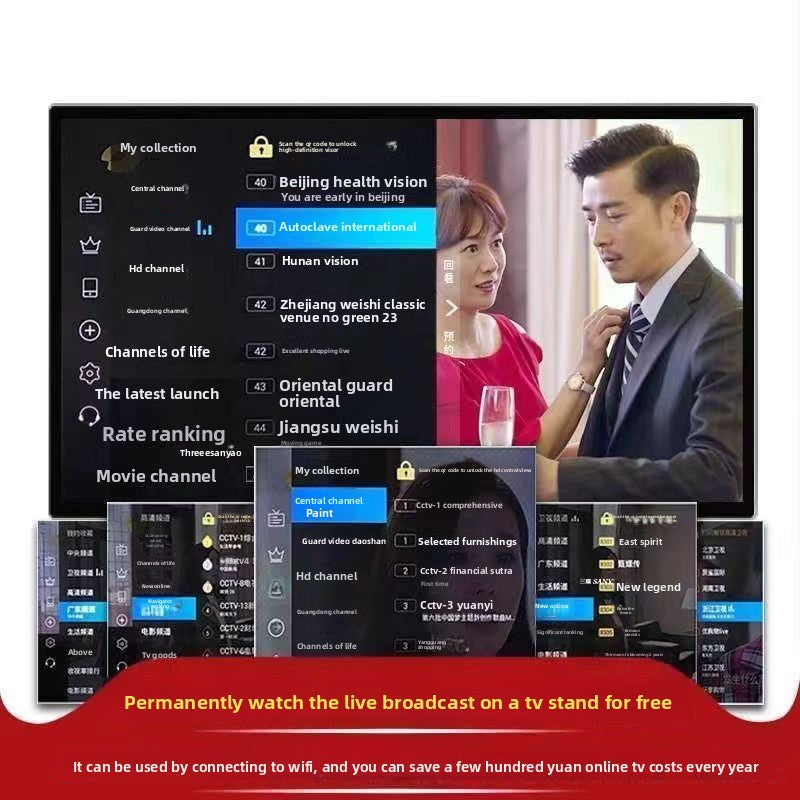 2025 Top New Model Original Imported Frameless 100inch HD TV 55/65/75/85 Voice Full Screen
