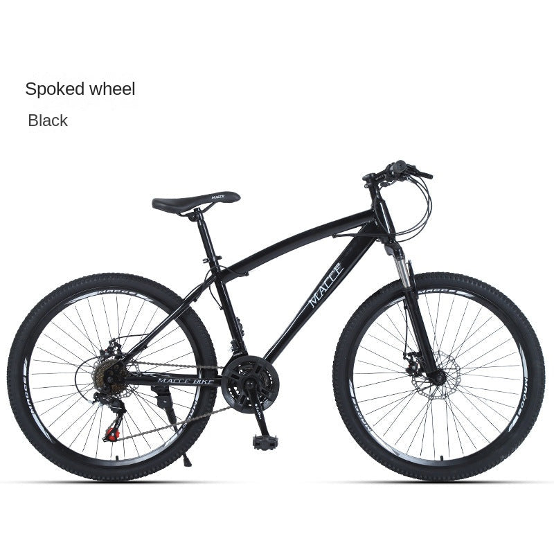 Wholesale Mountain Bike Adult Outdoor off-Road Shock Absorption Variable Speed Bicycle 26-Inch Bicycle Student Bicycle