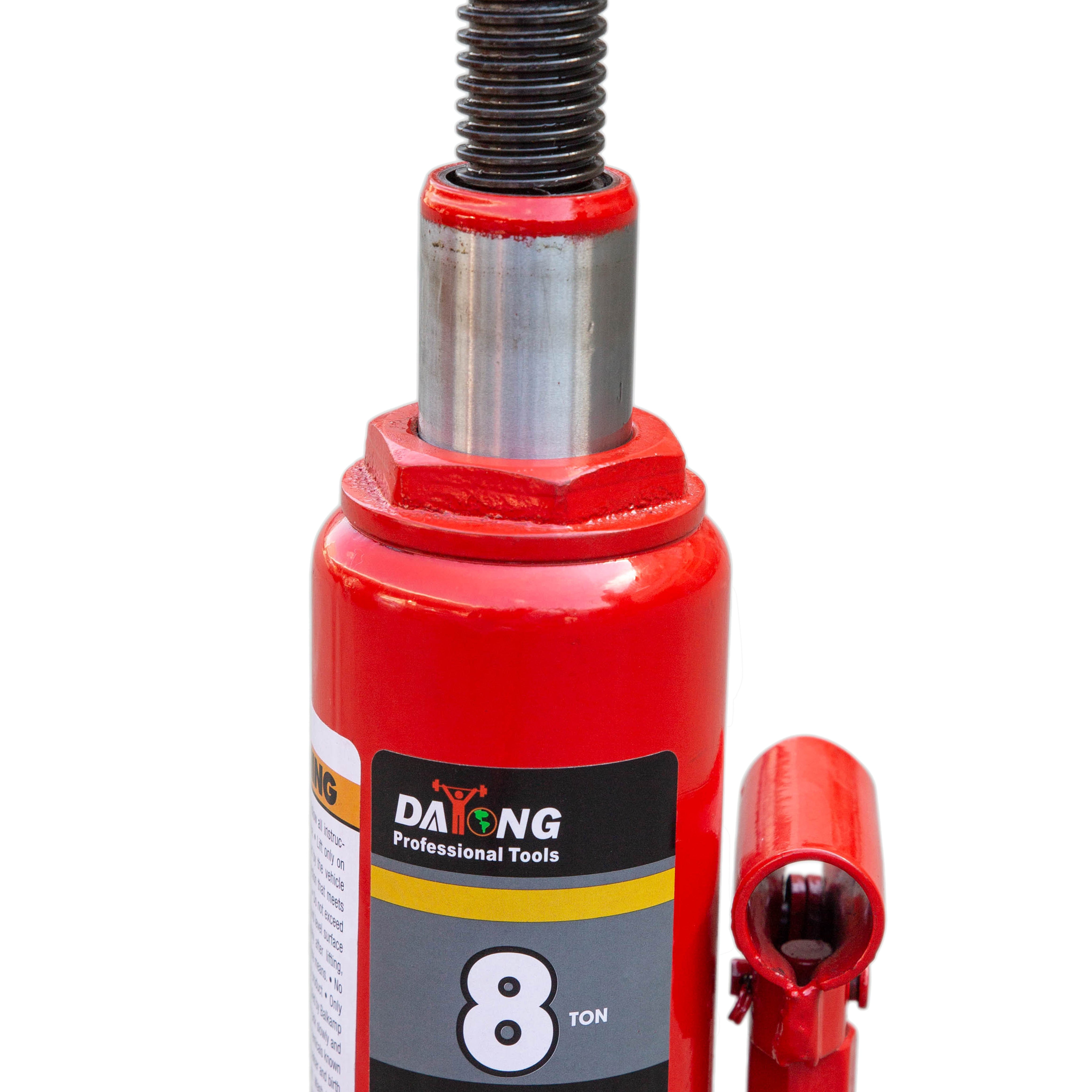 8-Ton Heavy Duty Hydraulic Bottle Jack: GS/TUV Certified for Mining