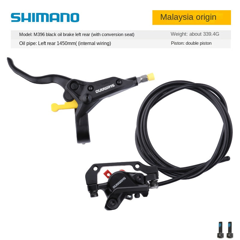 SHIMANO MT200 M396 Oil Brake Mountain Bike Hydraulic Disc Brake Folding Bike Oil Brake