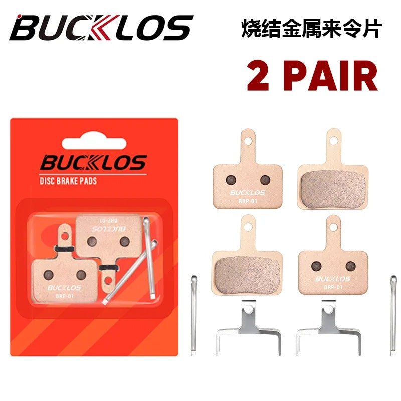 BUCKLOS Mountain Bike Cooling Pads MT200 Ceramic Resin Brake Pads B01S/B03S/B05S