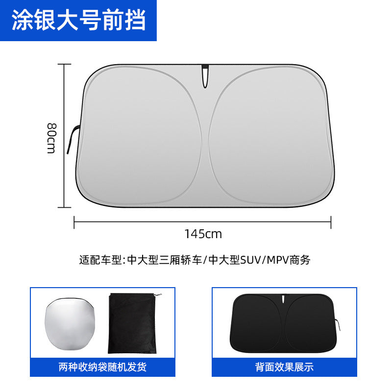 Car Windshield Sunshade Heat Insulation Sunshade for Car Anti-Glare Sunshade Board Summer Car Sunshade Windshield
