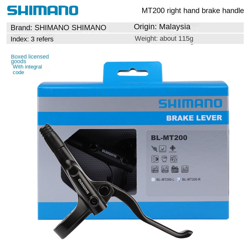 SHIMANO MT200 M396 Oil Brake Mountain Bike Hydraulic Disc Brake Folding Bike Oil Brake