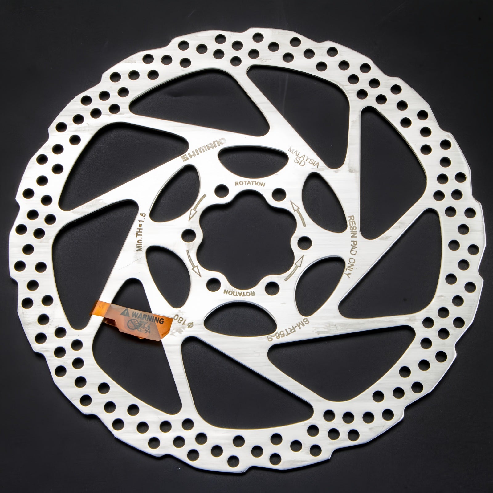 RT56 Disc Brake Pads Bicycle Six-Nail Brake Pads 160mm Brake Disc 180mm Disc with Screws