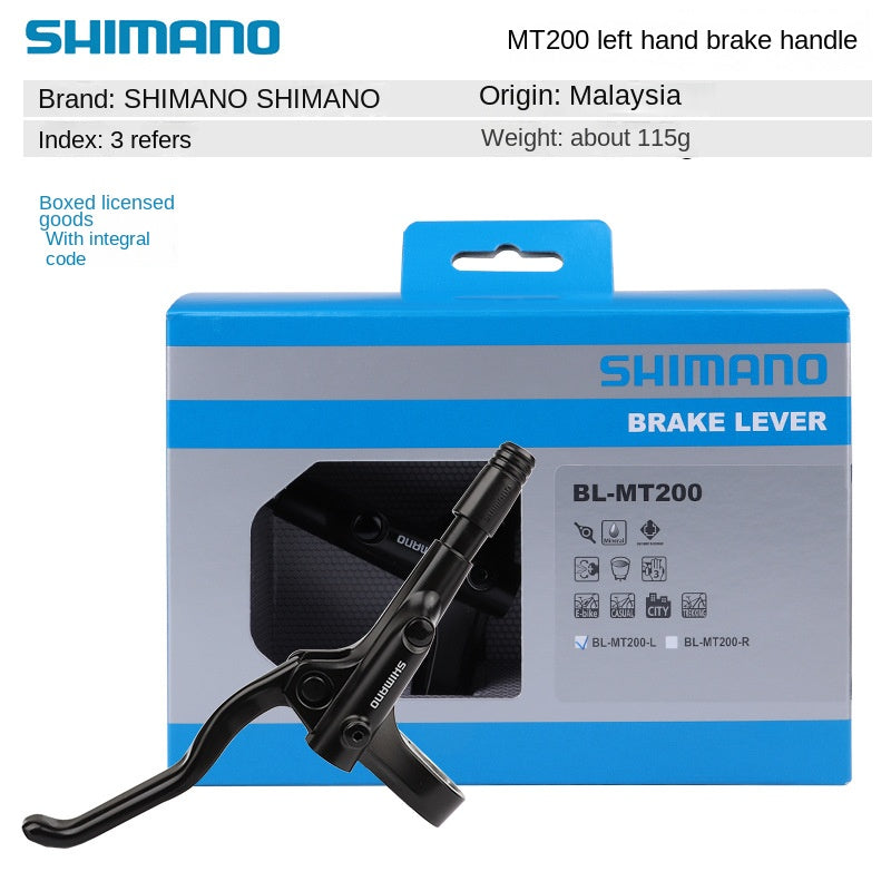 SHIMANO MT200 M396 Oil Brake Mountain Bike Hydraulic Disc Brake Folding Bike Oil Brake