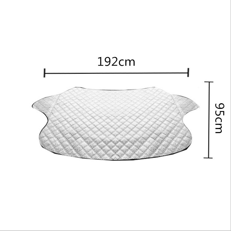 Snow Gear Anti-Freeze Anti-Frost Winter Thickened Sunshade Custom Logo Sun Visor