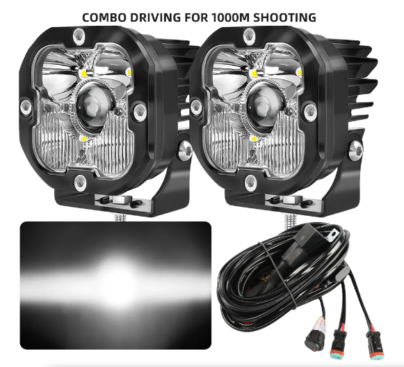 Trucks 4X4 A-Pillar 3 inch Pod Light for Jeep