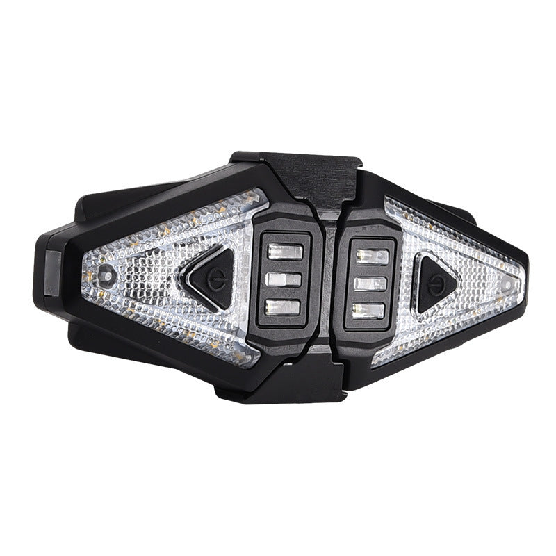 Bicycle Taillight USB Chargeable with Remote Control Turn Signal Mountain Highway Vehicle Night Riding Horn Warning Light Cycling Fitting