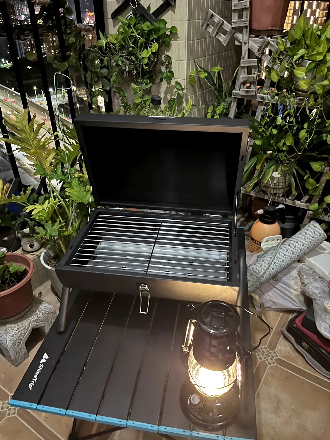 BBQ Grill DIMESHY Chacoal portable double side