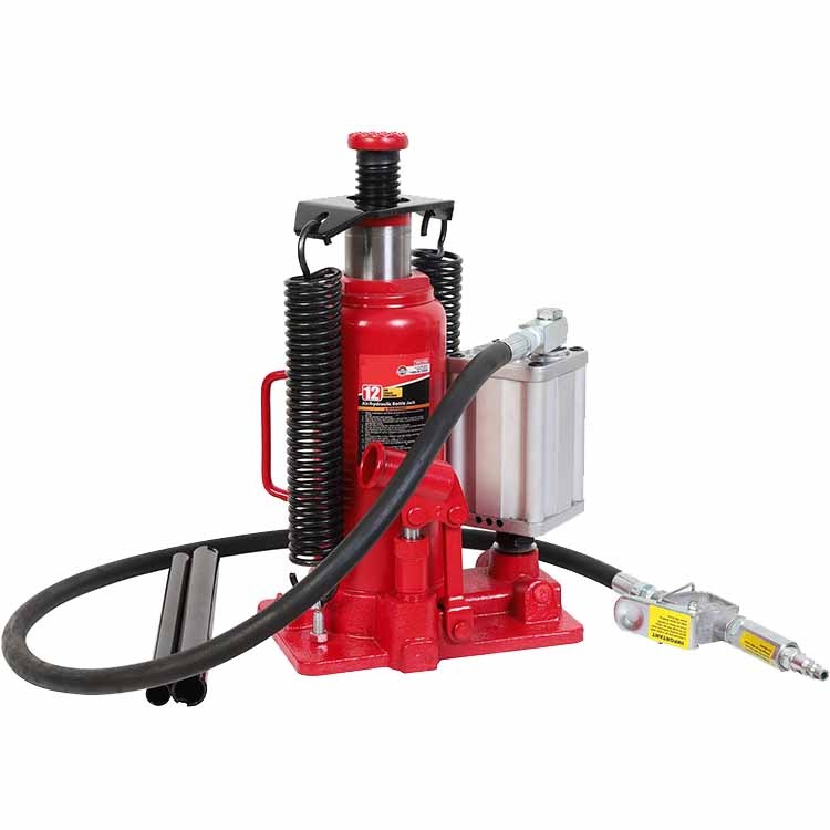20 Ton Air Hydraulic Bottle Jack - Pneumatic & Manual Truck Lift