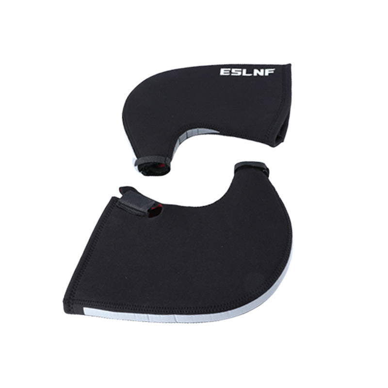 Bicycle Gloves Mountain Highway Vehicle Windproof Thickening Warm Cycling Hand Guard Cold-Proof Handle Gloves