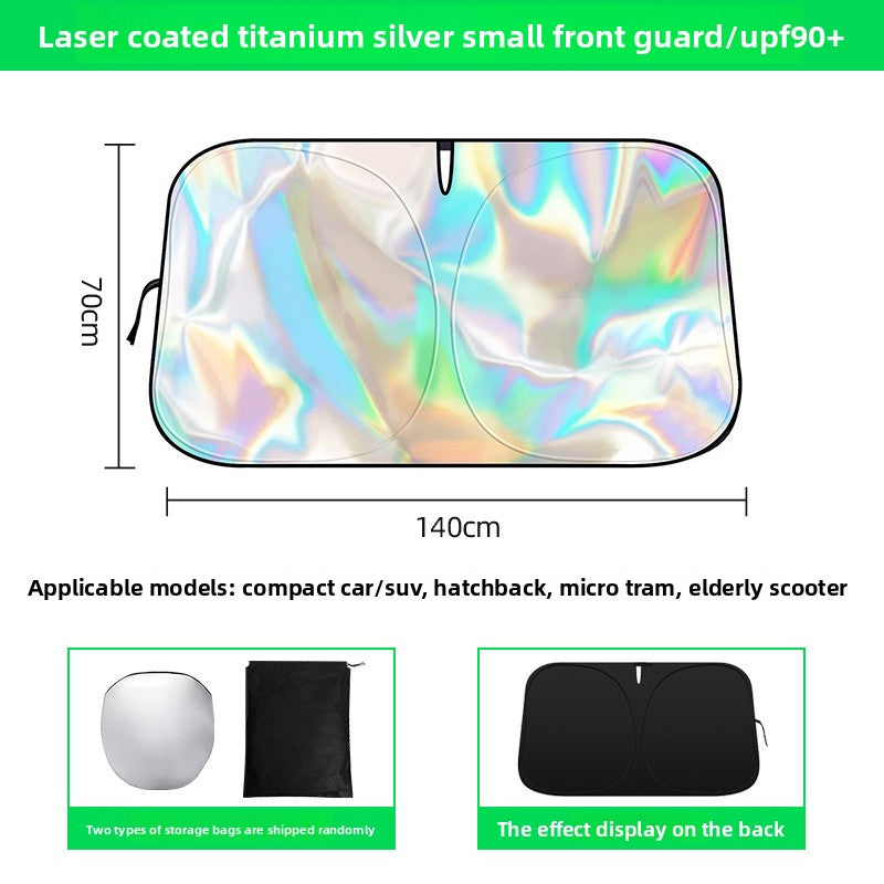 Car Windshield Sunshade Heat Insulation Sunshade for Car Anti-Glare Sunshade Board Summer Car Sunshade Windshield