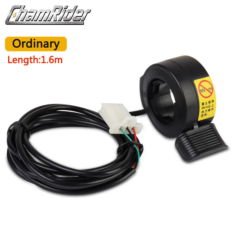 Ebike Twist Thumb Throttle Wuxing 24V/36V/48V/60V/72V