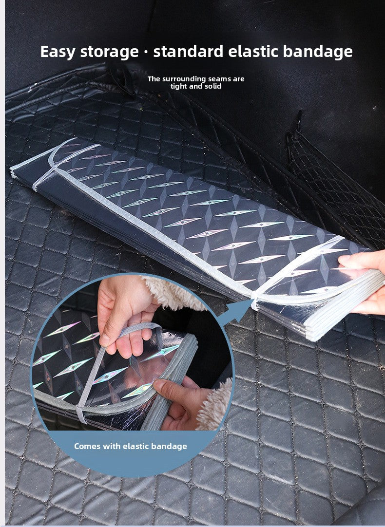 Laser Sunshade Car Sunshade Sunshade Front Windshield Sunshade Summer Supplies Front Sunshade Heat Insulation