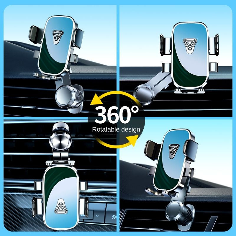 2024 New Car Phone Holder Car Navigation Air Outlet Universal Gravity Phone Mount