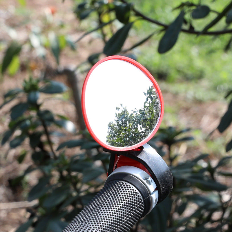 Bicycle Rearview Mirror Mountain Bike Reflector 360-Degree Rotating Mirror Cycling Fixture