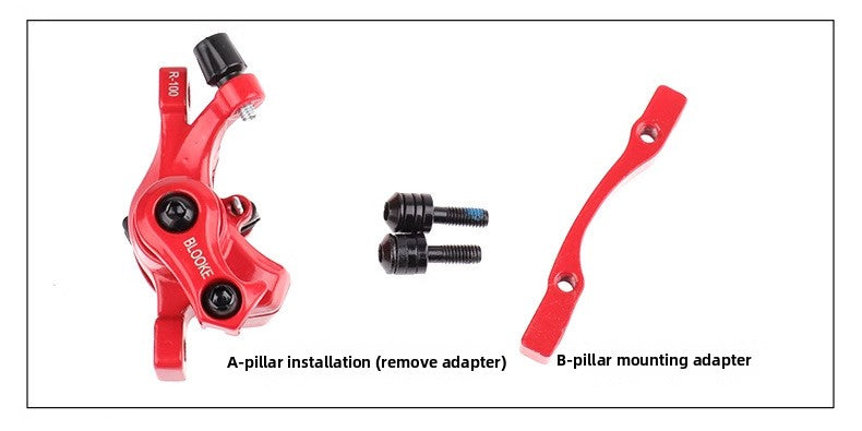 Skateboard Driving Replacement Front and Rear Line Pull Disc Brake Caliper Mountain Bike Mechanical Line Disc Brake