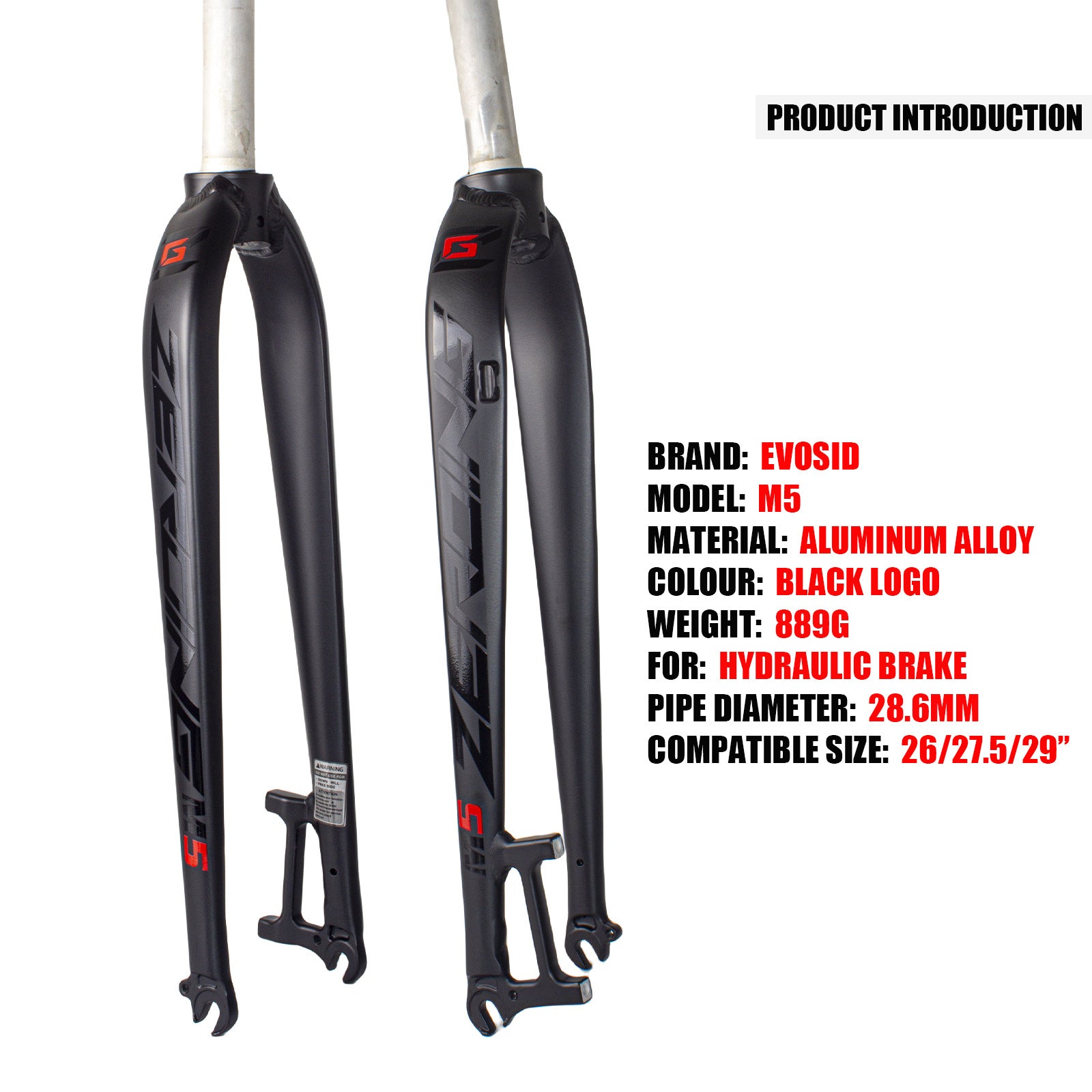 Cross-border Bicycle Front Fork 26inch Mountain Bike