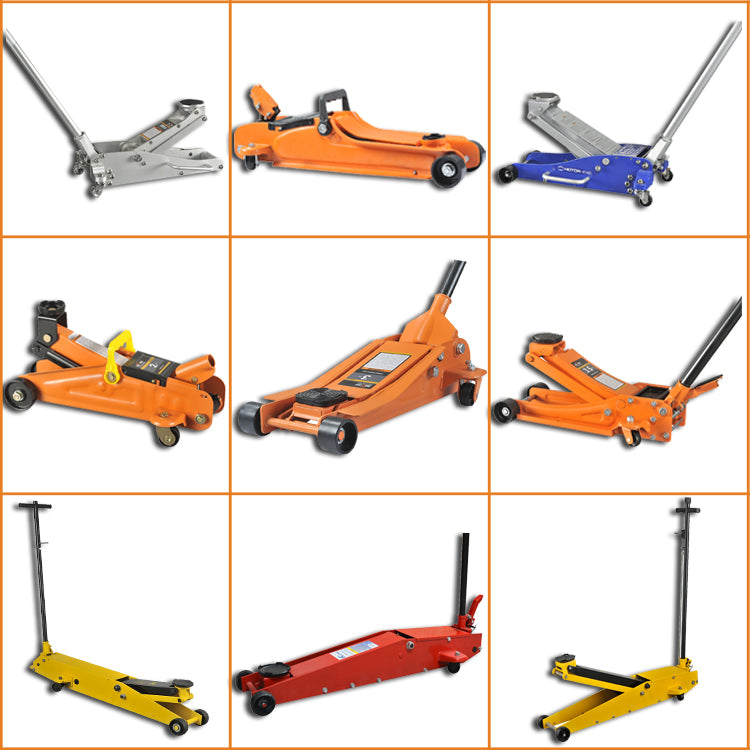 10 Ton Heavy Duty Long Chassis Service Jack - Hydraulic Lift