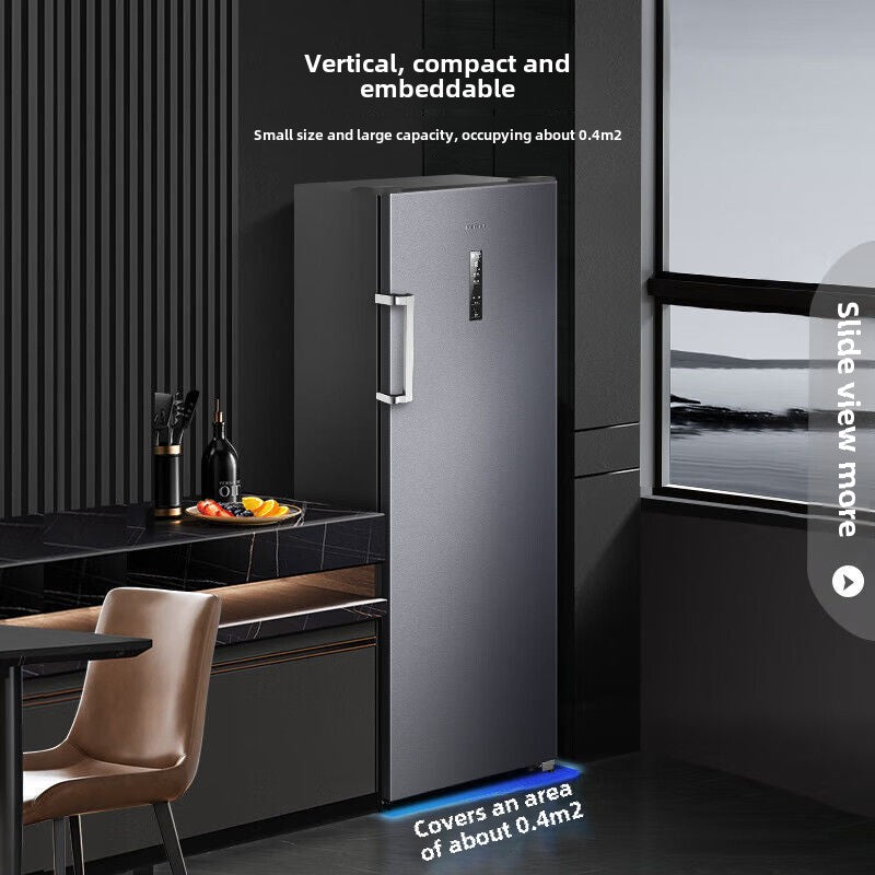 Ronshen 240 L Vertical Cabinet Freezer First-Class Frequency Conversion Frost-Free Sterilization Pure Flavor Breast Milk Drawer BD-240WPRSY