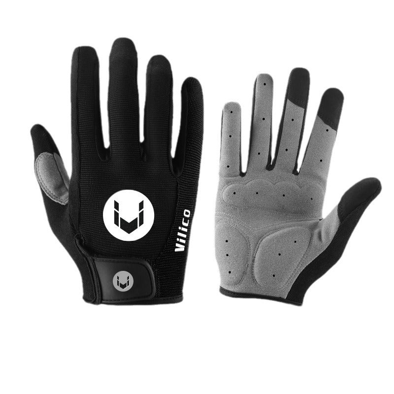Bicycle Gloves Winter Warm Gloves Road Bike Mountain Bike Anti-Skid Shock Absorption Gloves Outdoor Cycling Gloves