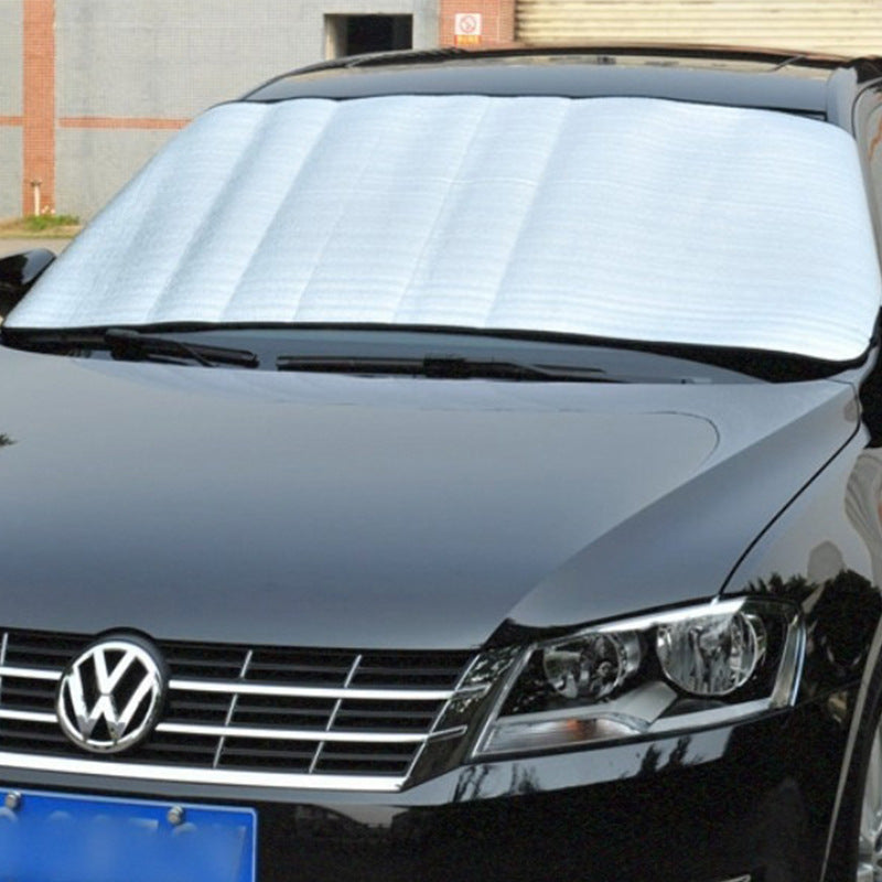 Car Sunshade Front Windshield Snow Frost Sun Protection Heat Insulation Front and Rear Sunshade Snow Protection Dual-use