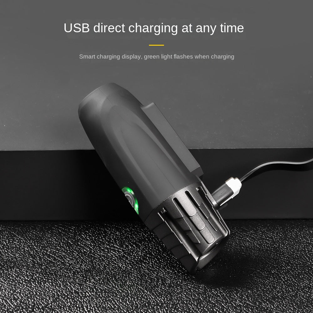 Factory Cross-Border 2256 Bicycle Light Lighting Cycling Fixture Highlight Cycling Light USB Rechargeable Bicycle Headlight