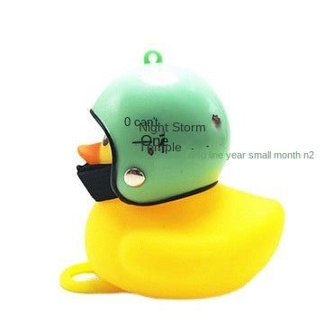 Bicycle Light Breaking Wind Duck Helmet Duck Cap Horn Children Balance Scooter Light