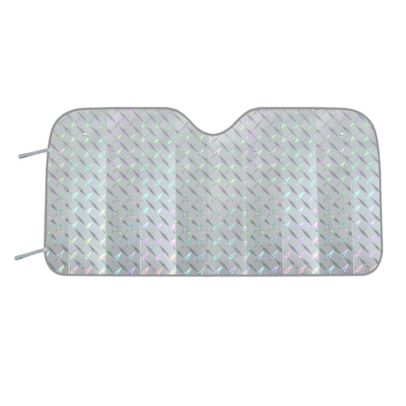 Laser Sunshade Car Sunshade Sunshade Front Windshield Sunshade Summer Supplies Front Sunshade Heat Insulation