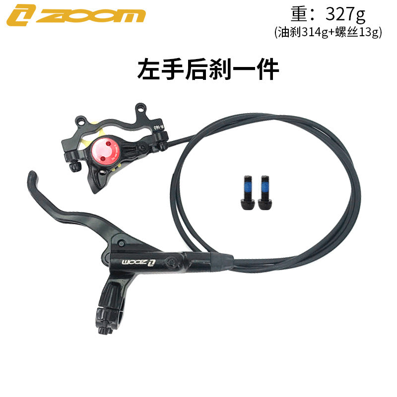 ZOOM HB875 Oil Brake Mountain Bike Oil Disc Hydraulic Disc Brake Bicycle Oil Tube Brake MT200