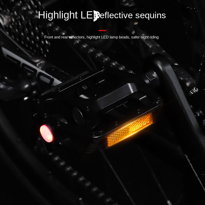 Bicycle Pedal Double Du Aluminum Alloy Waterproof Road Bike Pedal Mountain Bike Non-Slip Riding Pedal