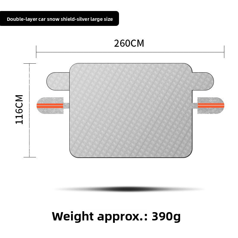 Car Magnetic Sunshade Curtain Front Windshield Sunshade Light Blocking Summer Heat Insulation Sunshade Car Accessories Sunshade