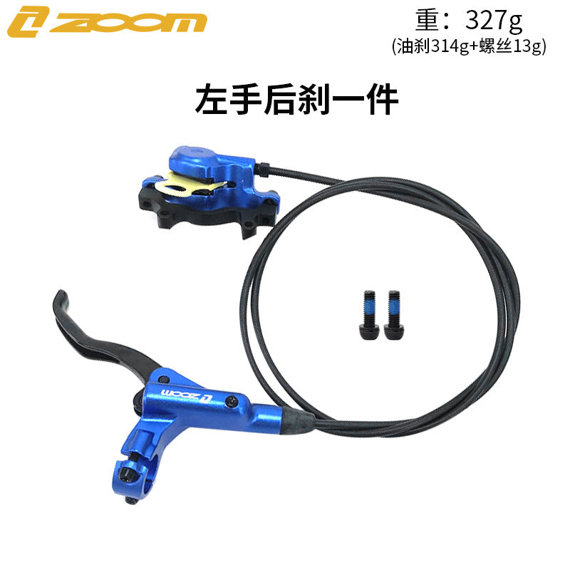 ZOOM HB875 Oil Brake Mountain Bike Oil Disc Hydraulic Disc Brake Bicycle Oil Tube Brake MT200