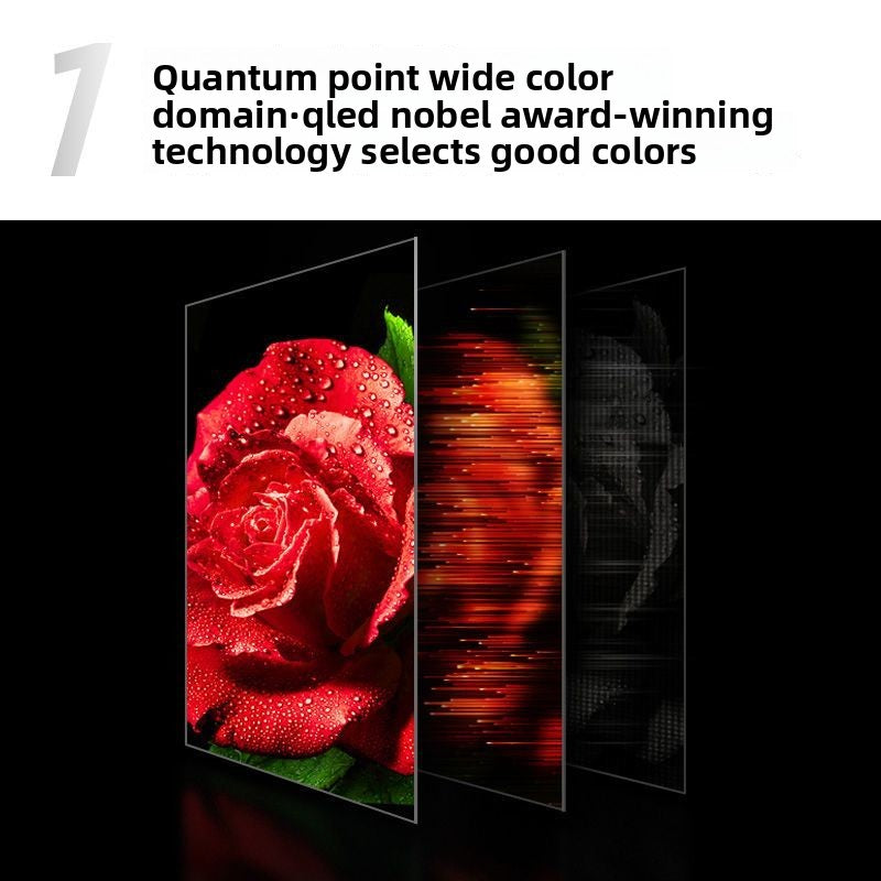 TCL TV 55inch 240Hz High Refresh Mini Quantum Dot Soundbar 4+64GB TV T5L