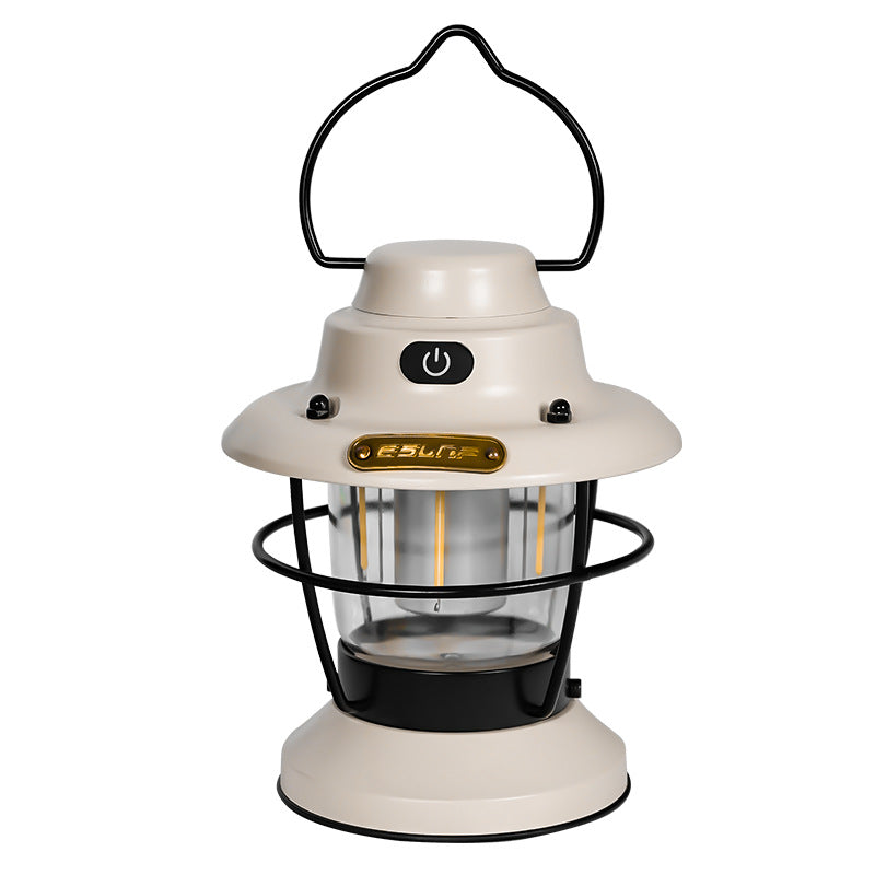Camping Lantern Outdoor Camping Light Tent Light Emergency Light LED Light Portable Mountain Light Retro Barn Lantern