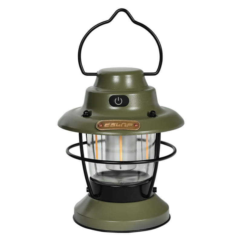 Camping Lantern Outdoor Camping Light Tent Light Emergency Light LED Light Portable Mountain Light Retro Barn Lantern