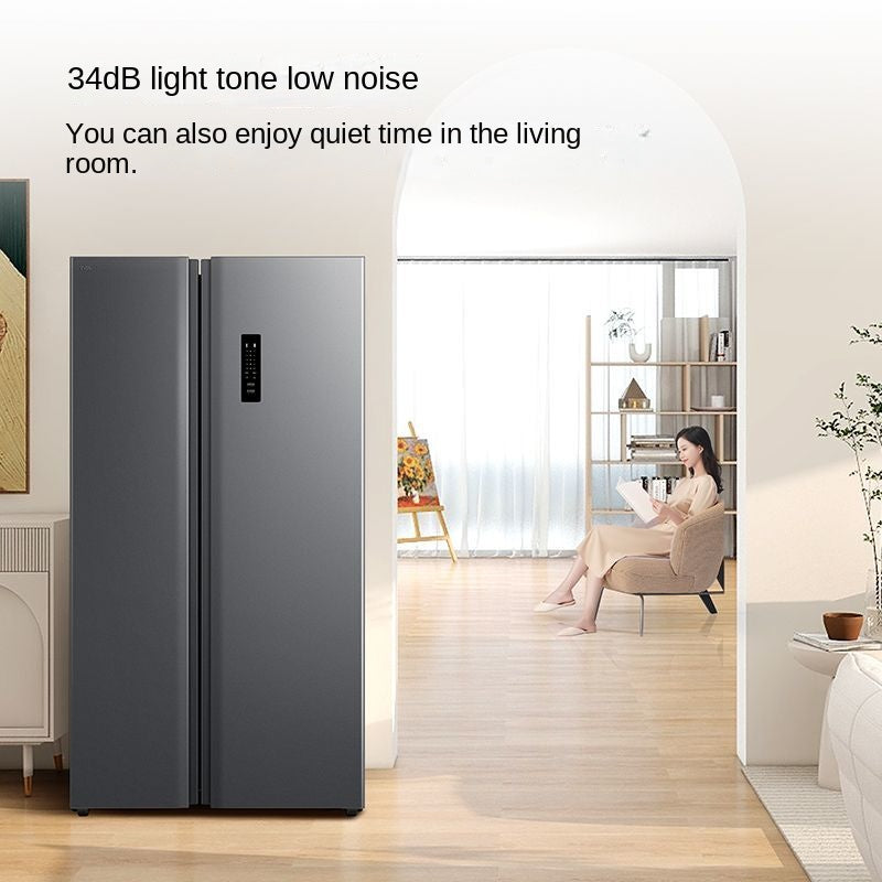 TCL Ion Fresh Refrigerator Large Capacity Double-Door Double Cycle Air Cooling Frostless Energy-Saving Frequency Conversion Double Door Refrigerator