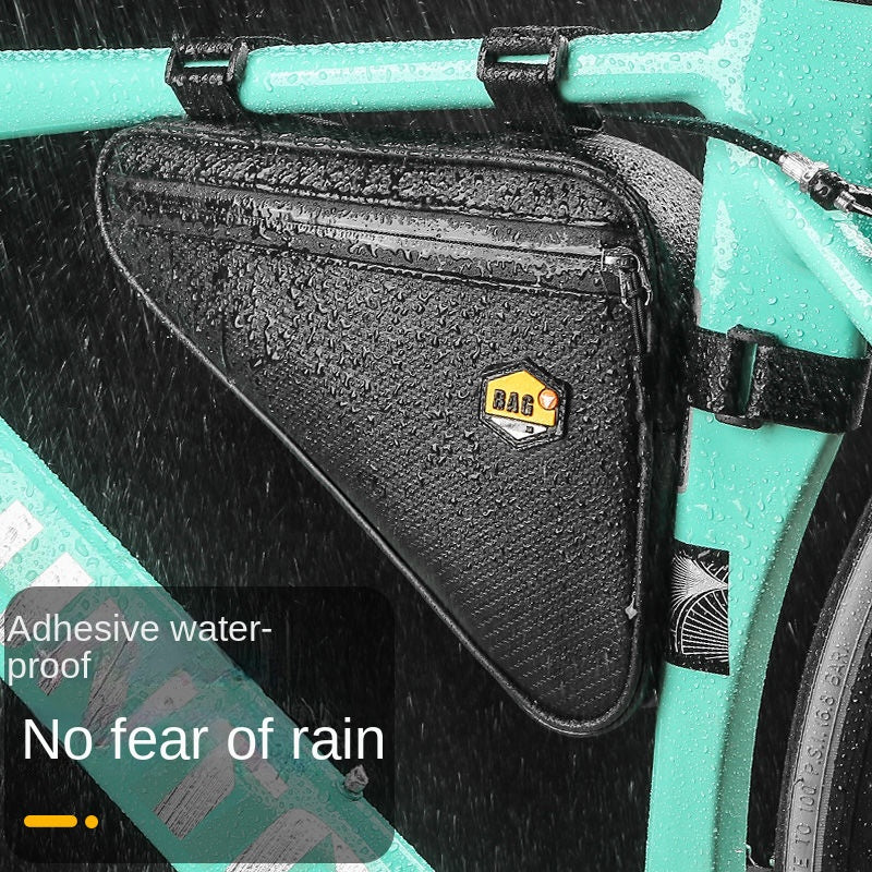 Road Mountain Bicycle Bag Front Beam Bag Tool Bicycle Triangle Bag Buggy Bag Riding Pannier Bag Beam Saddle Bag