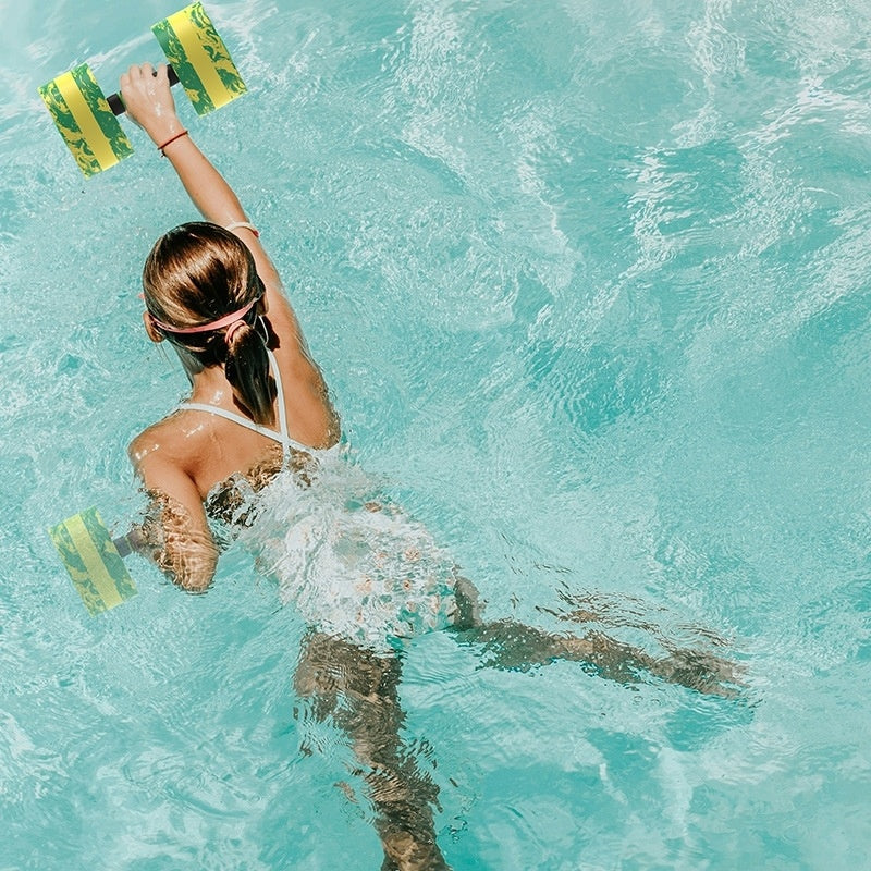 Adult Diving Swimming Aid Anti-Rollover, Waterproof Dumbbell Water-Specific Equipment Upward Floatation