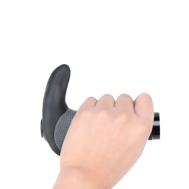 Factory Customized Mountain Bike Rubber Horn Handle Cover Bicycle Handle Grip Riding Bilateral Lock Auxiliary Handle