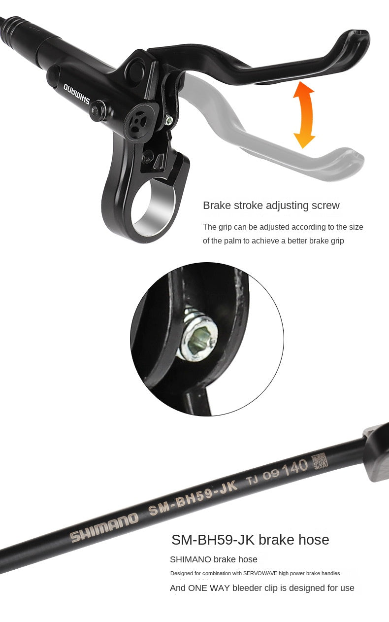 SHIMANO MT200 M396 Oil Brake Mountain Bike Hydraulic Disc Brake Folding Bike Oil Brake