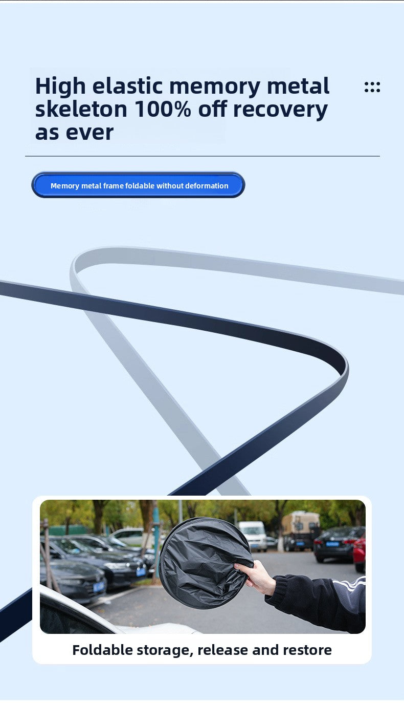 Car Titanium Silver Sunshade Rear Window Shade Curtain Rear Block Sun Protection Heat Insulation Sunshade Cover Car Interior Light Shield Car-mounted Sunshade Block