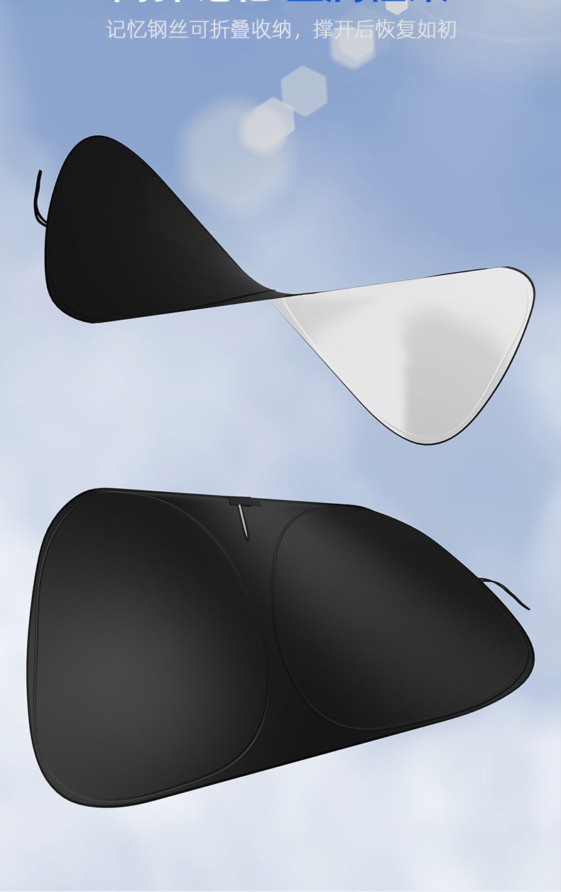 Car Windshield Sunshade Heat Insulation Sunshade for Car Anti-Glare Sunshade Board Summer Car Sunshade Windshield