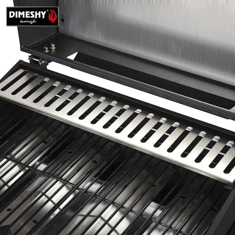 Gas 4+1 burner BBQ Grill DIMESHY with complete set accessories