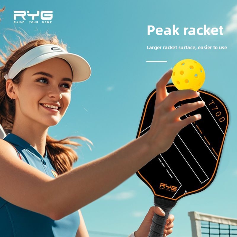 Pickleball Racket Carbon Fiber T700 Ink Yun Glossy Professional Competition Grade Sports Training Pickleball