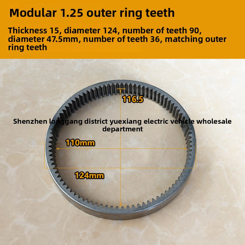 Suitable for Electric Vehicle 750W/1000W High-Speed Motor Gear