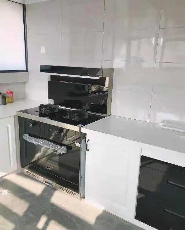Sunpentown 900mm Roast and Steam Oven cabinet integrated gas stove range hood