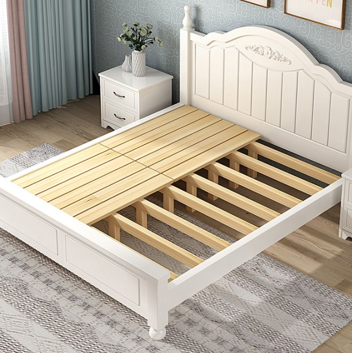 solid wood bed YJN01